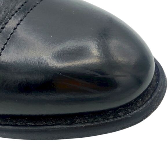 The Office of Angela Scott Mr. Colin Black Leather Double Monk Strap Loafer 41 - Picture 13 of 15